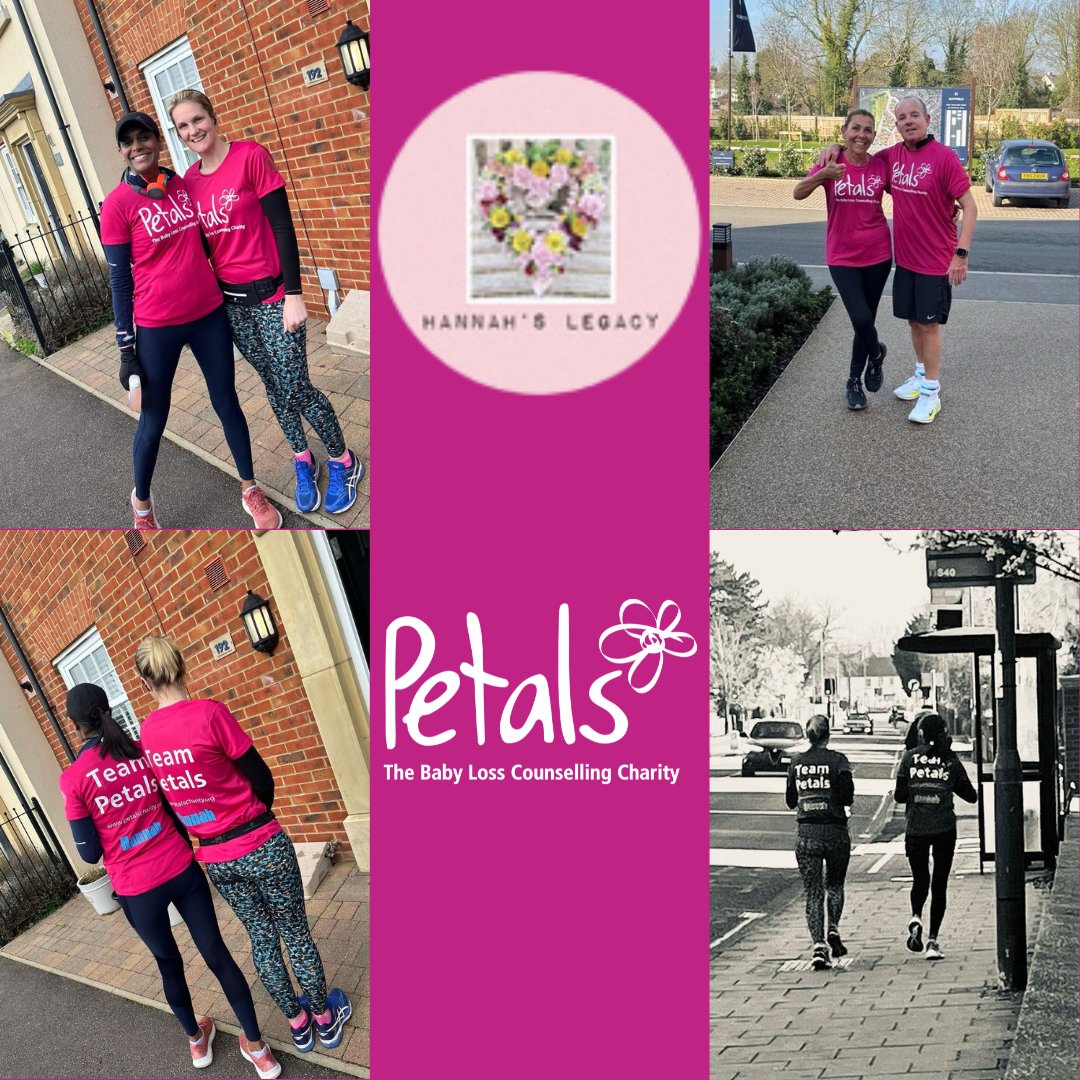 Thank you so much to Nazneen and her amazing team who ran a half marathon in memory of Nazneen's daughter Hannah. They raised an incredible £4544.44 for Hannah’s Legacy. This incredible amount will fund 56 counselling sessions to support parents grieving the loss of a baby.