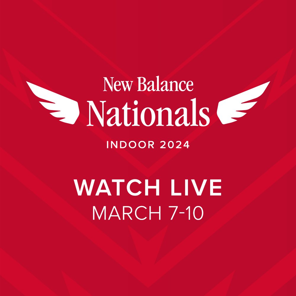 Day two of New Balance Nationals Indoor continues today! Watch here: youtube.com/live/CW1OuJv3X…