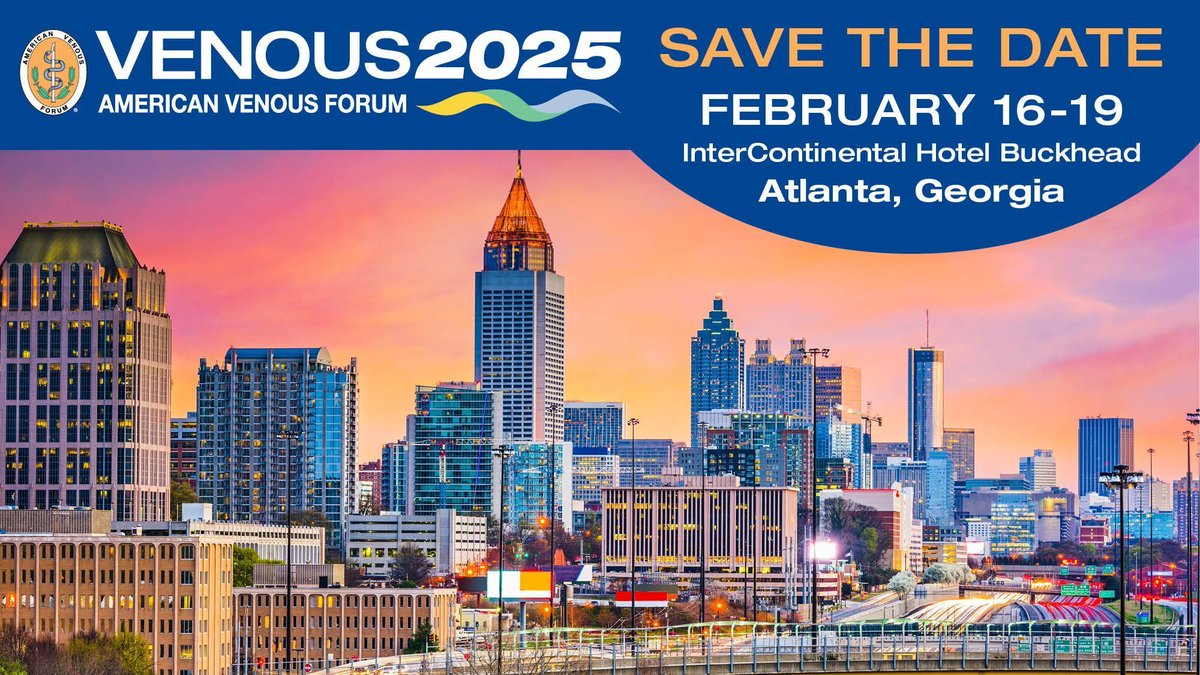 Save the date! #VENOUS2025 will be here before you know it. See you there!