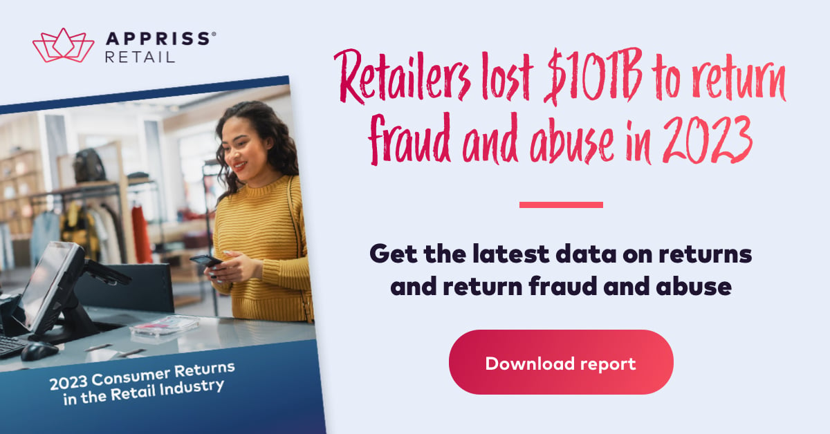 [REPORT] 
💸 $101 Billion Lost to Return Fraud! 🚨 

Get the report now: hubs.li/Q02lbpXg0 

In partnership with NRF, our report unveils shocking figures on return abuse and fraud. Dive into the data and safeguard your earnings. #RetailFraud #LossPrevention