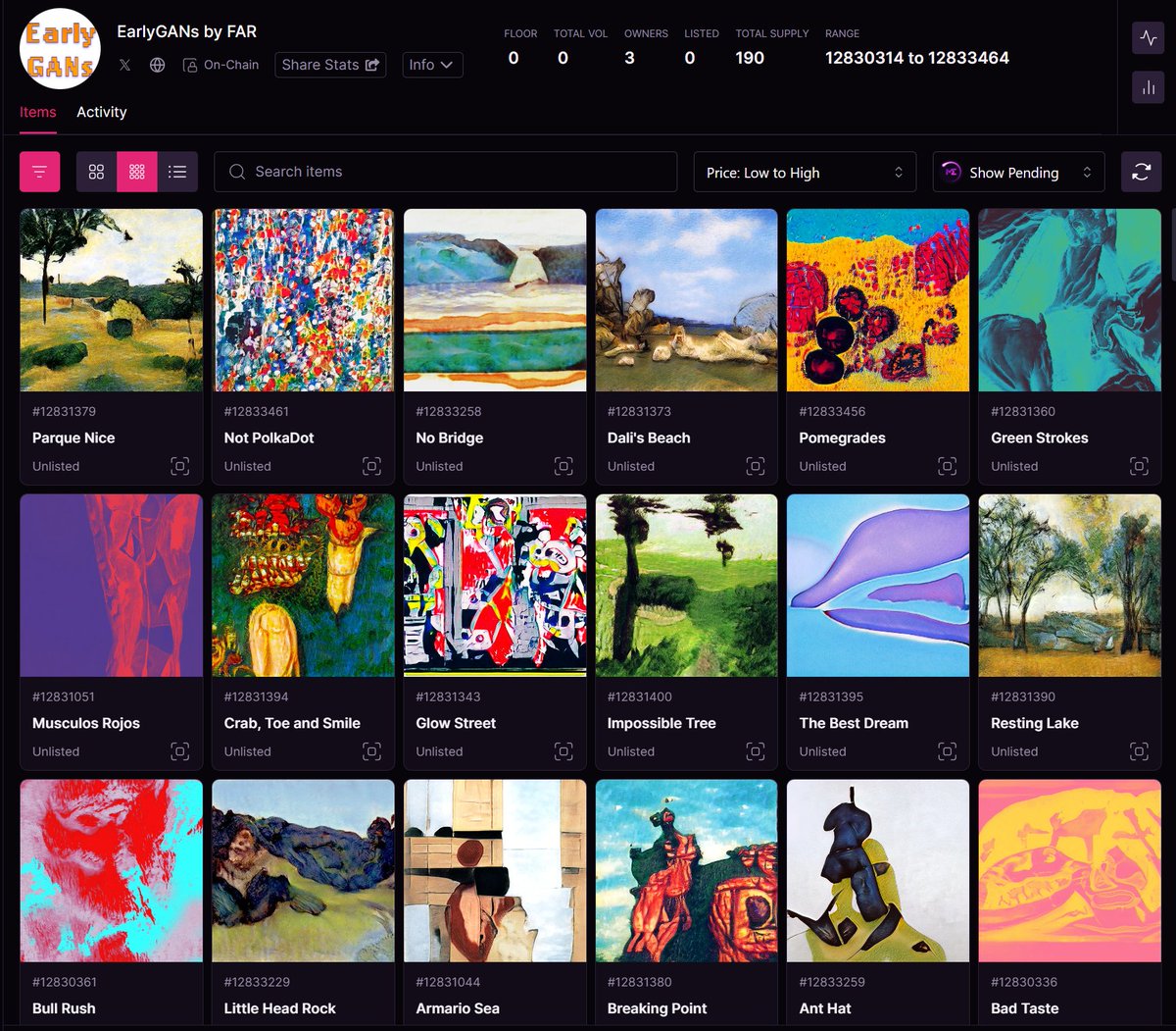 EarlyGANs on <a href="/MEonBTC/">Magic Eden on Bitcoin 🟧</a>