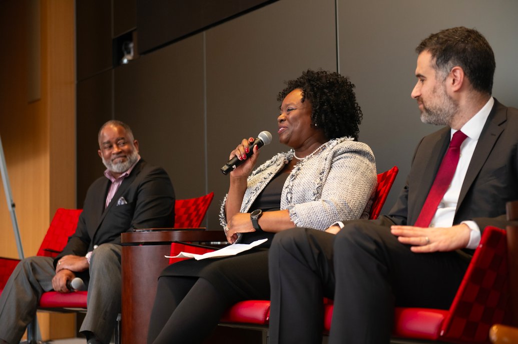 'It really helps when you're able to change seats and roles at the table, to understand how our system actually works.' - Dr. LaShawn McIver, Chief Health Equity Officer at @AHIPcoverage. View more from the #CancerCareEquitySummit. shiftcancer.org/gallery/2024-c… #ShiftCancer #CCES2024
