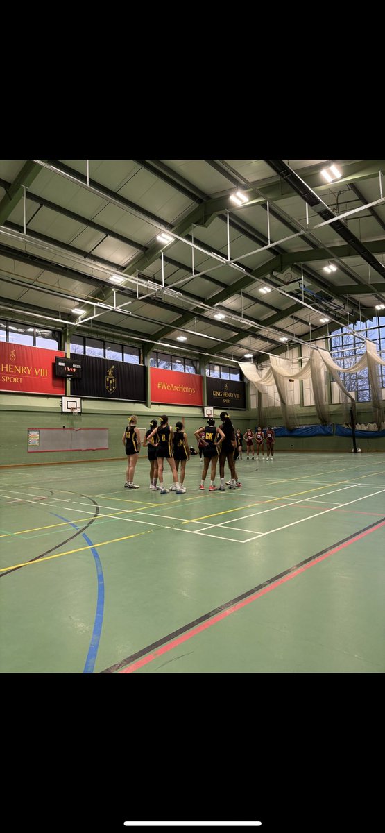 What a match. The senior girls have now qualified for the @sistersnsport final at Loughborough on Tuesday for the U19 plate. Girls have smashed it and come together as a team. Proud of them doesn’t cover it. 
#thishenrysgirlcan #KHVIIIspark ❤️