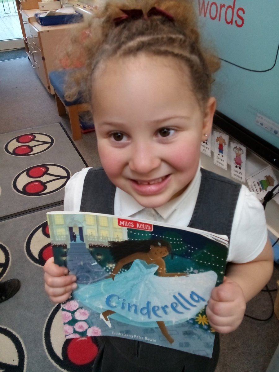 A kind girl brought in a favourite story of Cinderella from home for us to share on #WorldBookDay2024. What a lovely read. 📚 @CTS_Watford @headcherrytree @MrsSibbitCTS #CTSreading #CTSeyfs