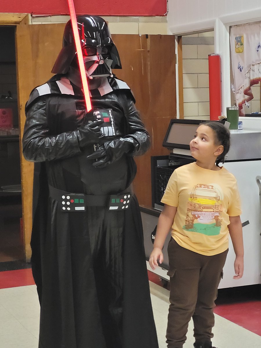 Darth Vader came to celebrate National School Breakfast Week! Once again our Food Services staff knocked it out of the park! <a href="/NASchoolMeals/">NASchoolMeals</a> <a href="/NAPublicSchools/">North Attleborough Public Schools</a> #NSBW24