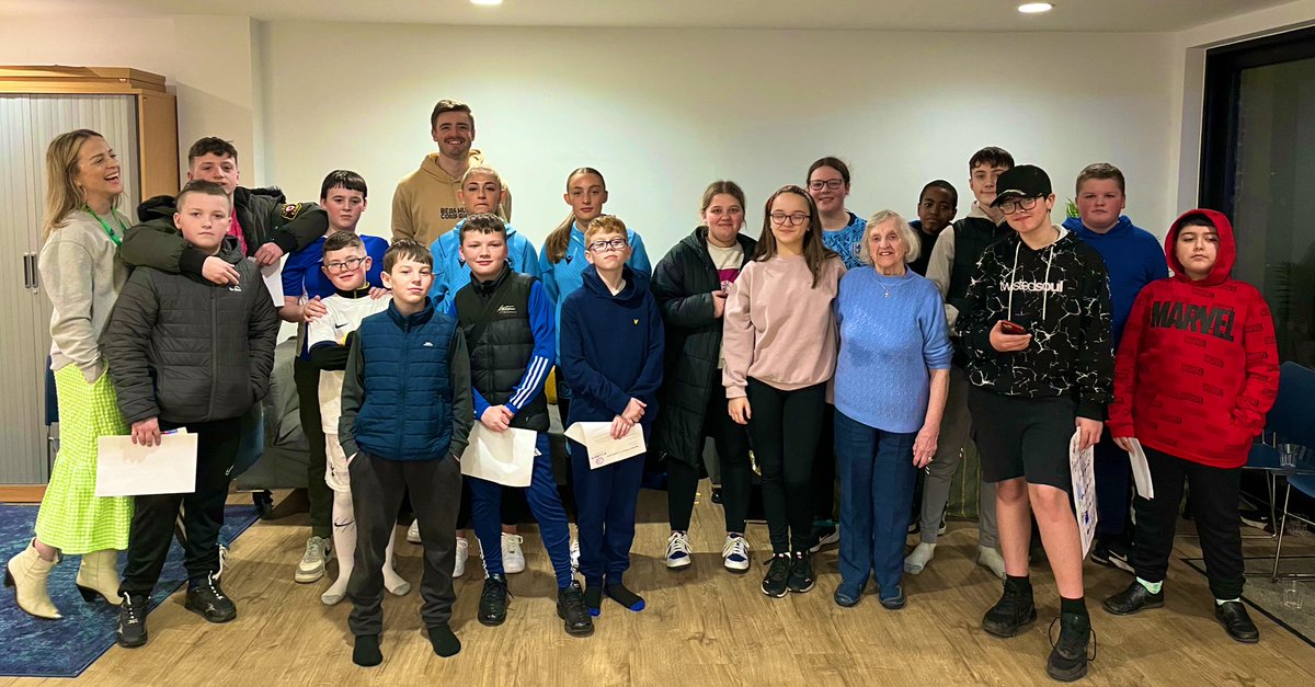 Amazing night @Stlukeschurchbb with a visit from some of the players from @RoversWFC ! Role models matter & these young athletes were inspirational, kind and loads of fun as they played dodge ball with young people. #InternationalWomensDayEve #thisgirlcan @cofelancs @BpBlackburn