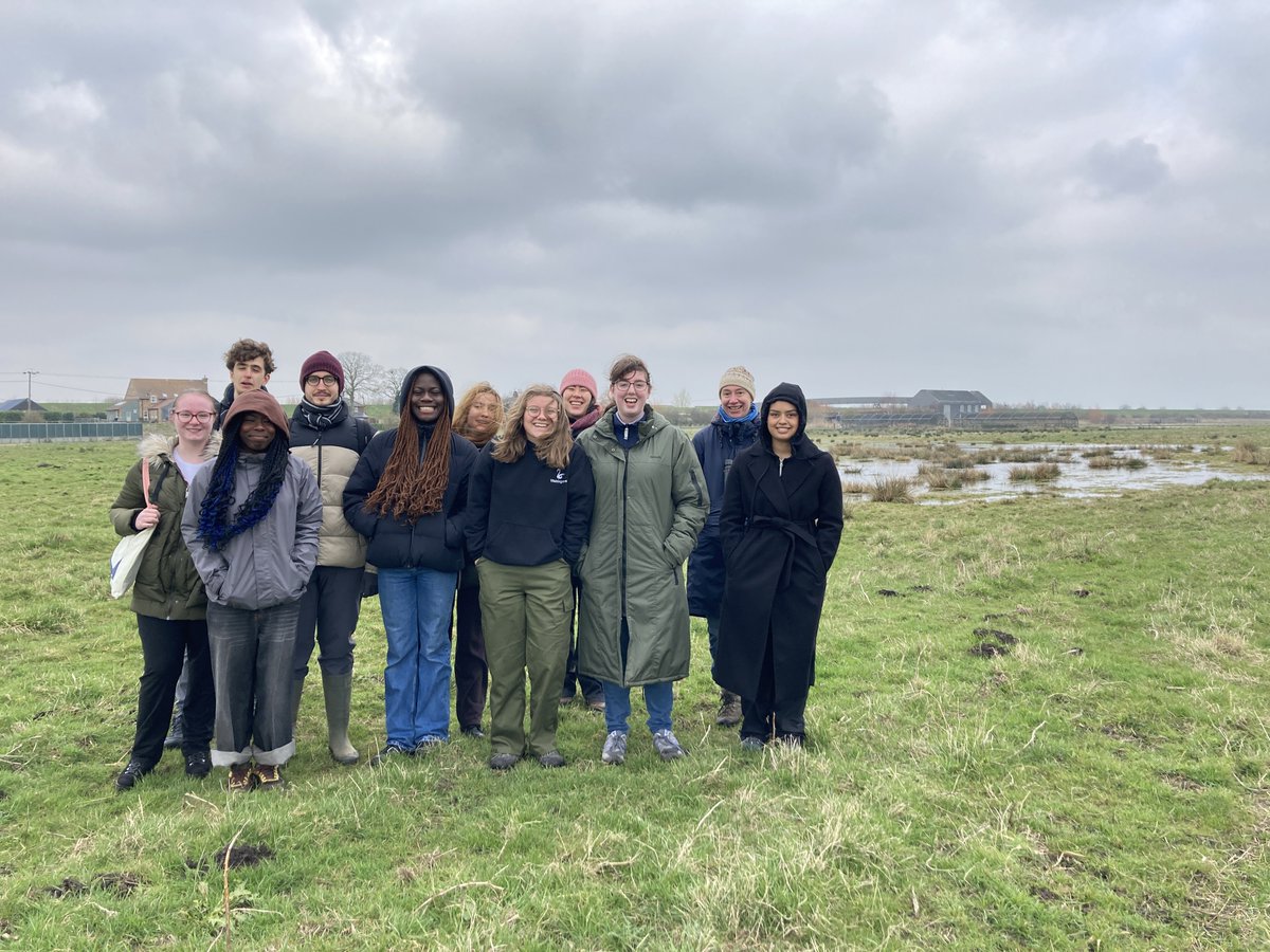 Many thanks to the fantastic @WWTWelney team for hosting @Cambridge_Uni Foundation Year today. We learnt about flood water management, the importance of wetlands for biodiversity and absorbing CO2, the impacts of climate change, and also benefited from some #WetlandWellbeing!