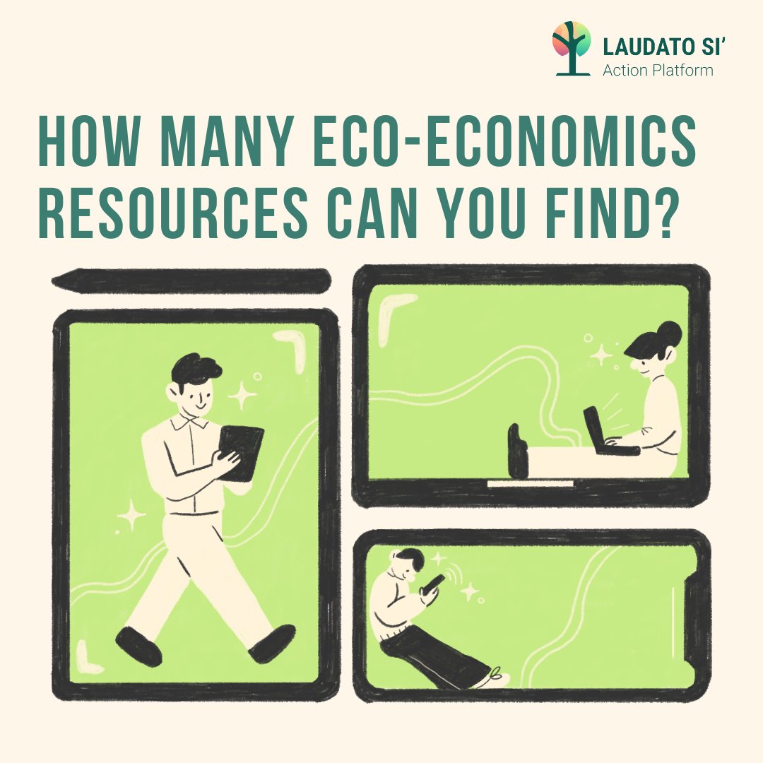 📚 Over 160 economic resources await on the Laudato Si Action Platform. Start now: tinyurl.com/LSAP-resources