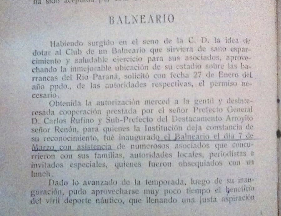 CGermanAlarcon's tweet photo. Linda jornada veraniega para disfrutar del Caribe Canalla y de paso festejar que hace exactos 93 años se inauguró en esa zona el primer balneario de Rosario Central. https://t.co/MvbDW3oidm