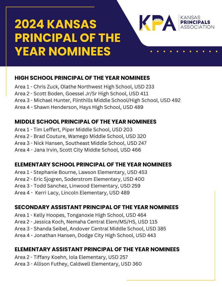 Shout-out to these amazing principals!