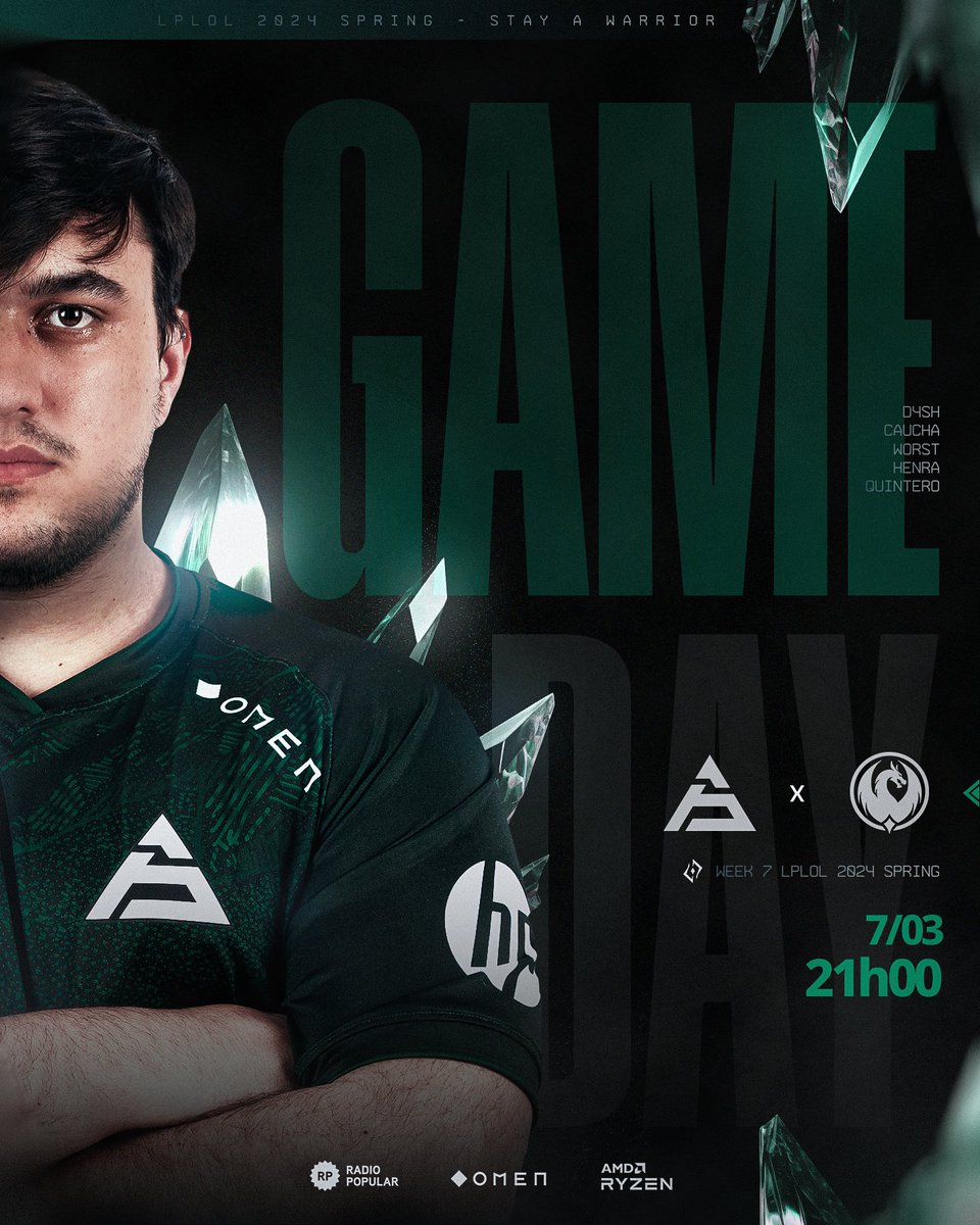 sawggofficial's tweet photo. Agora no LOL, entramos em ação para a 7ª semana da @WGR_LPLOL com uma partida frente aos @WhiteDragonsPT.

Vamos em busca da 11ª vitória! ⚔️

📺 https://t.co/gGHzzvQfGg

#StayAWarrior #WGRLPLOL https://t.co/HftQDMVaRa