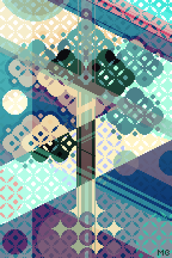 Whenever I'm struggling with art I make the most random things XD.

#pixelart #drawing #painting #nature #pattern #aseprite #pixelartist #art