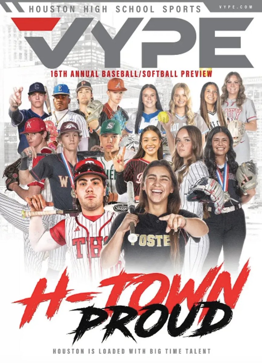vypehouston's tweet photo. 🚨2024 VYPE City-Wide Baseball and Softball Preview Magazine🚨

The 2024 VYPE City-Wide ⚾️ 🥎 Preview Magazine is out now! Be sure to check out the newest edition of the 2024 VYPE City-Wide Baseball and Softball Preview Magazine below!

READ:https://t.co/wFKVr4DIlg