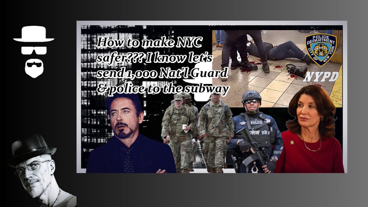 OUT OF CONTROL CRIME??? THROW THE NAT'L GUARD AT IT... youtu.be/vMdn-BumJ-U?si… via @YouTube