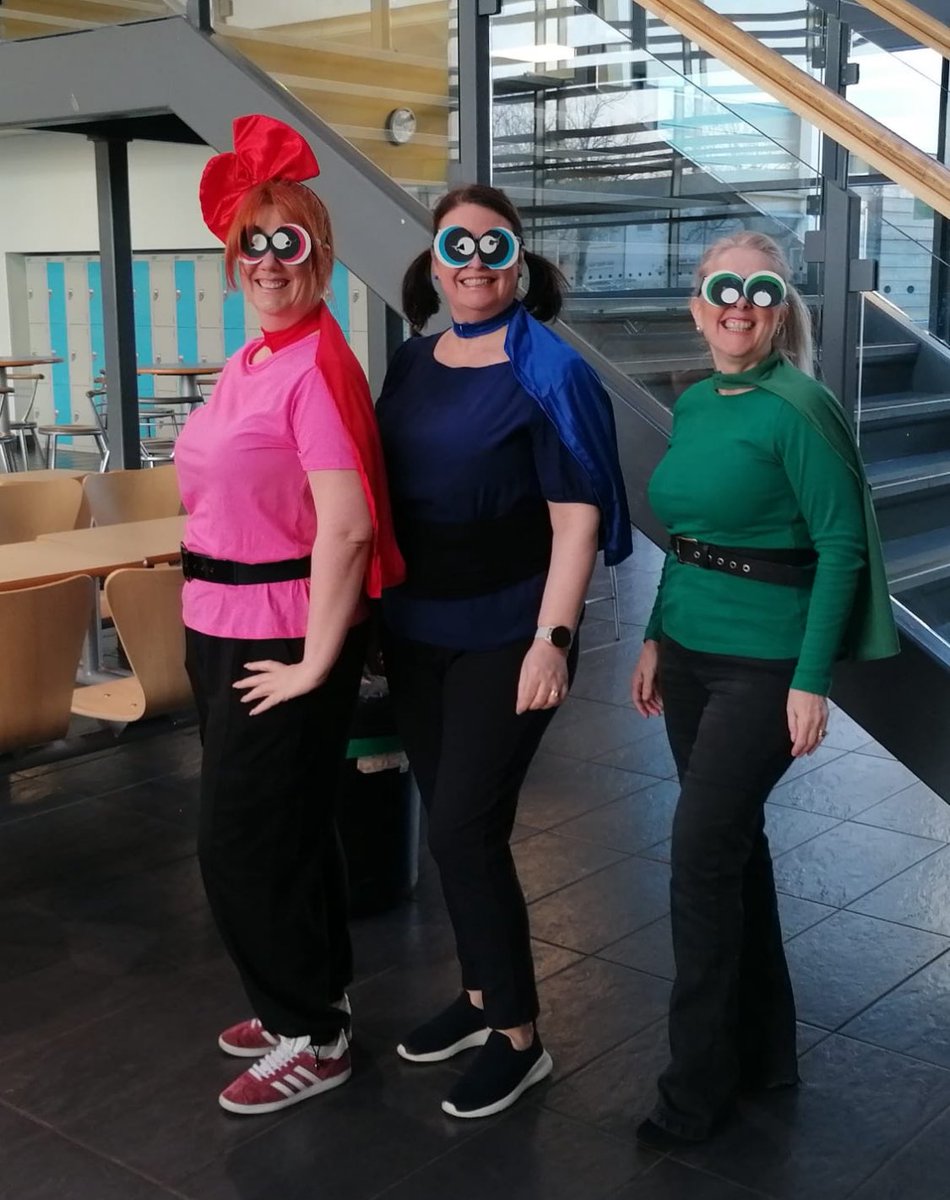Strong effort from the Pastoral Team today. Love working with these ladies. #teamGrangemouth #WorldBookDay2024