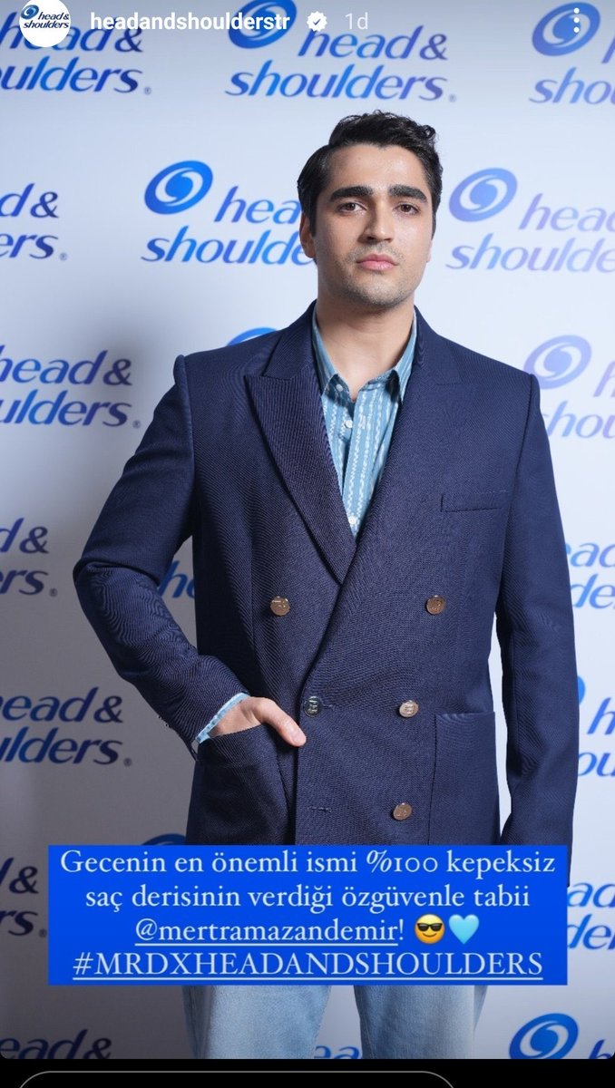 ancak bu kadar tarz olup üstüne bu kadar yakışıklı olunabilirdi bayıldım bayıldım 💖

#MertRamazanDemirxHeadandShoulders