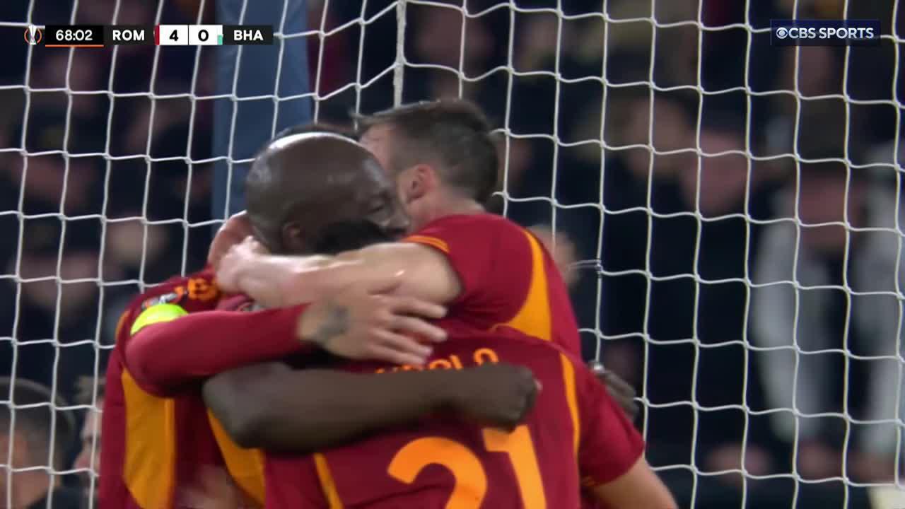 Roma are a side reborn!The Giallorossi in total control at the Stadio Olimpico 🌕🔴