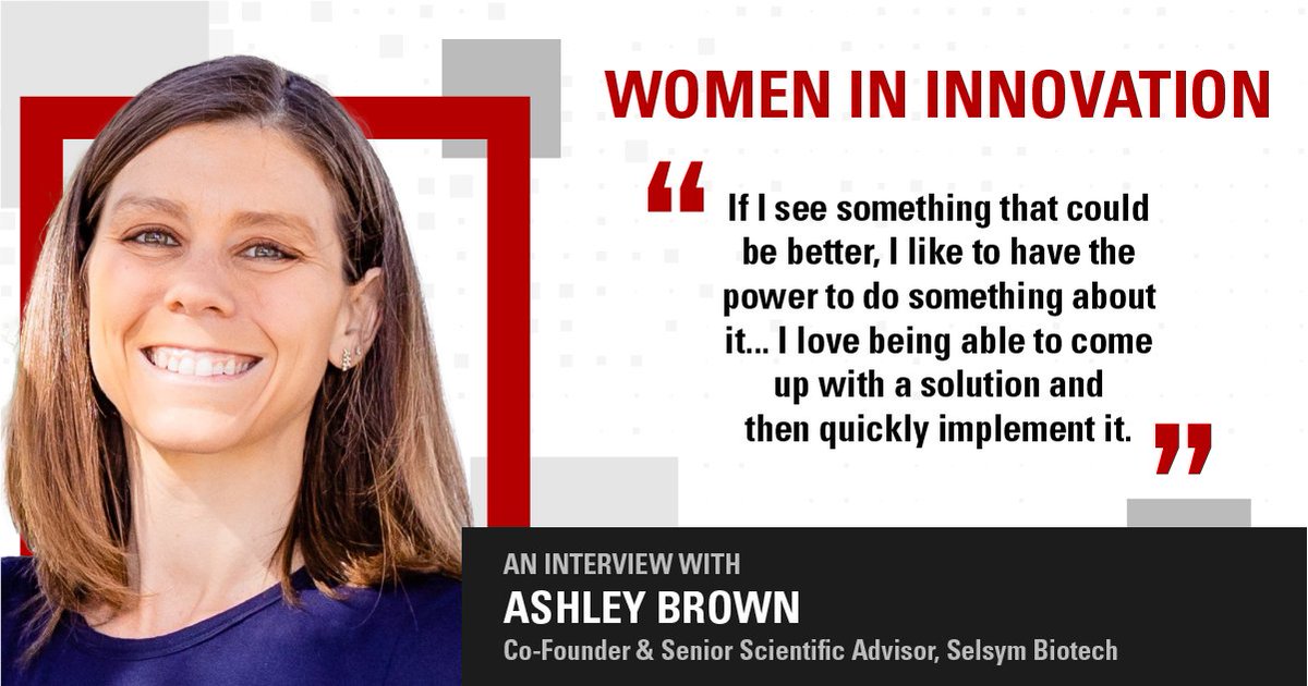 ORC celebrates #WomensHistoryMonth with an interview with Ashley Brown, co-founder of @ncstate startup @SelSymBio. Ashley discusses support for female #entrepreneurs, her professional role models, and inspiration for forming a #startup: go.ncsu.edu/wen3jmo