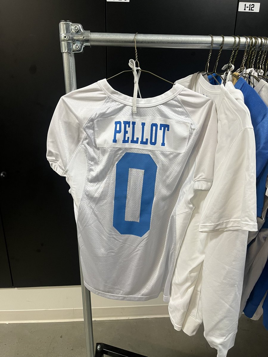 New addition to practice jerseys for Spring Ball. #DOMORE #DRE