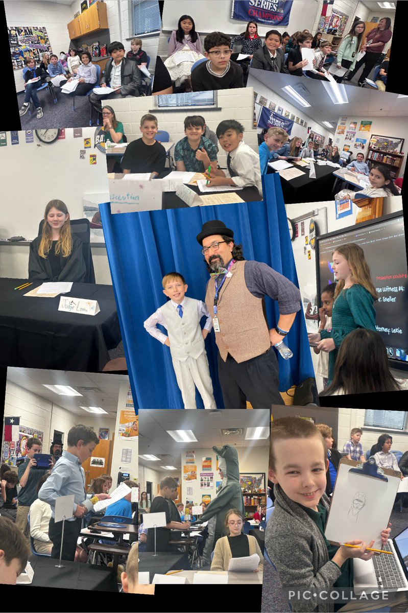 Th/F Trial of the Missing 3D Prints! State of Texas vs <a href="/Sneller314/">Rico Sneller</a> with a verdict of not guilty! Loved seeing all the kiddos embrace all these different roles in the courtroom! JUSTICE FOR OUR 3D OWLS! #misdgt