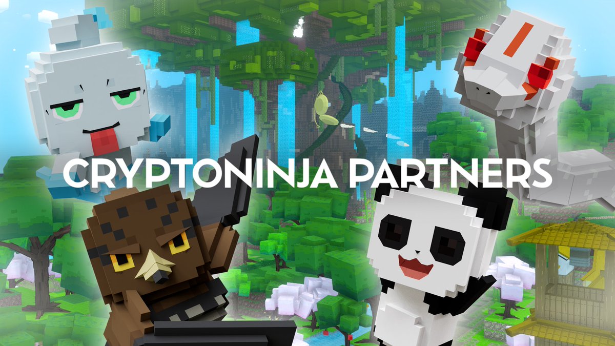 ST_OsushiVoxel's tweet image. コラボ期間終了に伴い ＃CNPLand のワールドを更新しました！🥳✨
引き続き「天界エリア」「甲賀エリア」での体験をお楽しみください🌱🌳🌸
初心者さん向けの基本操作や遊び方については、リプ欄にまとめさせていただきます！💡🔰
アクセスの仕方は引用元をご確認くださいませ👇✨
＃CNP #TheSandbox