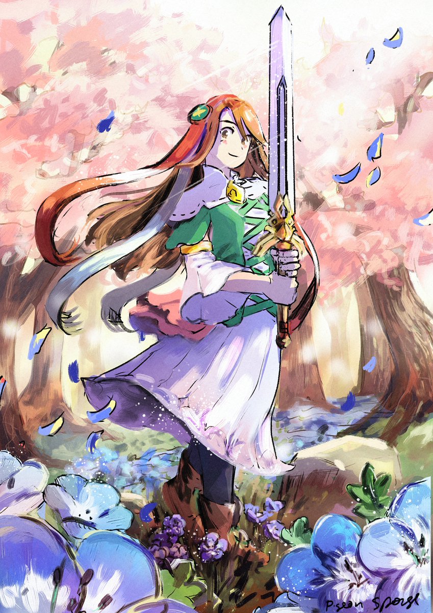 pigeon_sponge's tweet photo. conjurer agn- where did she get that 
#Bravelydefault  #ブレイブリーデフォルト https://t.co/JYrhcKo05B