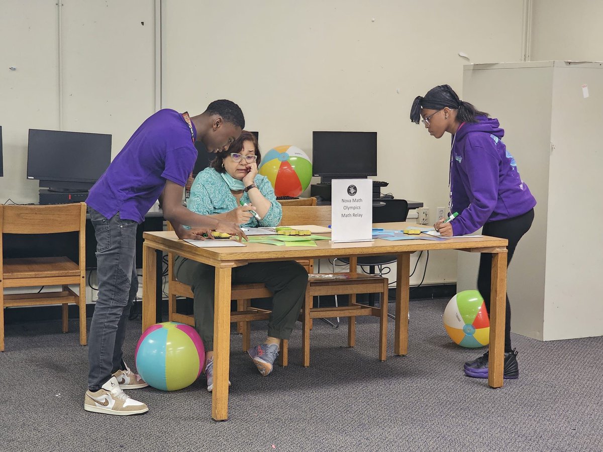 segarrac's tweet image. @NovaMiddleTitan math Ss were on 🔥 during the Nova Math Olympics. Loved the engagement & energy as they solved math problems. They even had a taste of what's coming for Pi Day celebration! Great job, Coach Dr. Ana Morales @gbarmoha @BrowardMath @EvansAnn_Marie @baugh_dr90223