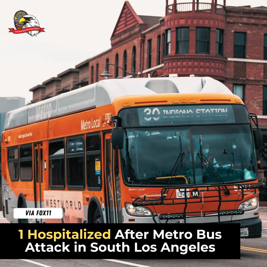 LAPD arrested a woman for the stabbing of another woman at a South LA bus stop. The suspect was allegedly armed with a knife and accompanied by a young child. Quick work by LAPD officers in making an arrest and by a METRO bus driver for getting the victim medical attention.

Full