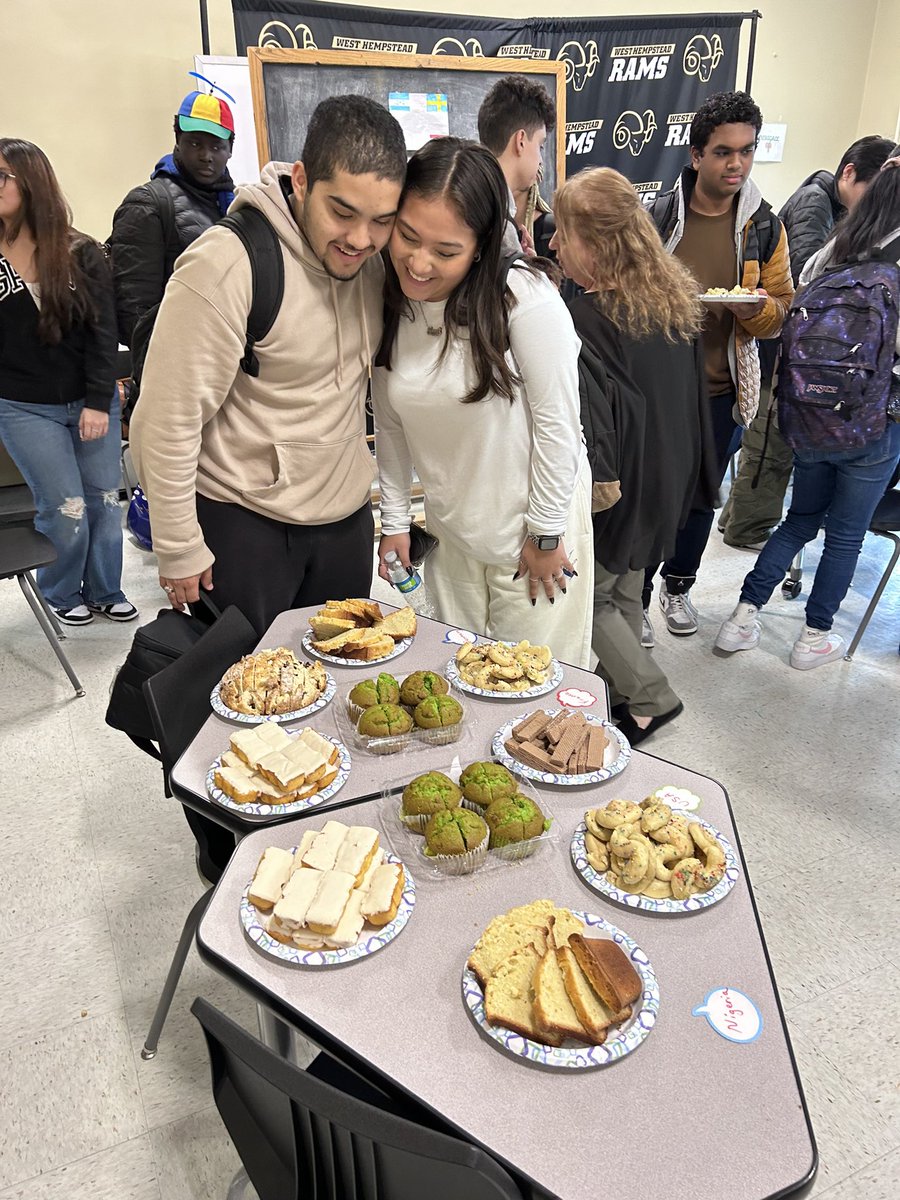 The World Language Honor Society’s celebration of Foreign Language Week was a complete success! #mrsbologna #worldlanguages @WhufsdRams @wh_secondary @WHHumanities