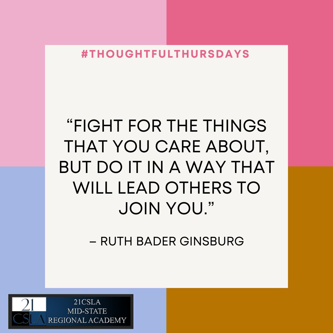 Fight for the things that matter to you!
#21CSLA #education #leadership #leadershipdevelopment #equity #learning #educationmatters #thoughtfulthursdays #inspiration #motivation