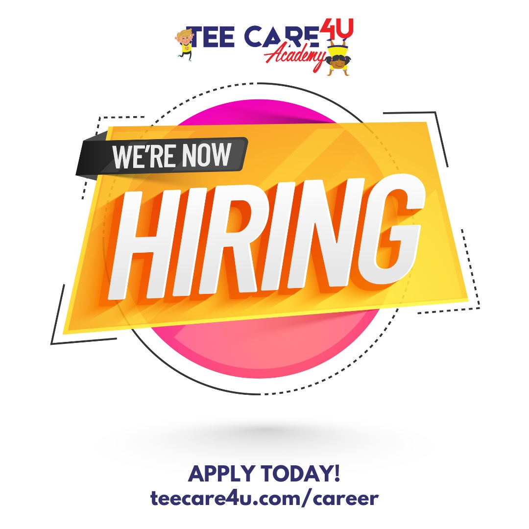 🛑STOP & join us at Tee Care 4U Academy! 🌟 Passionate about shaping young minds in a fun, safe environment? We need YOU! Apply now & make learning exciting. #ShapingTheFuture #TeeCare4UHiring #RVAjobs #Henricojobs #NowHiring #TeachersWanted
