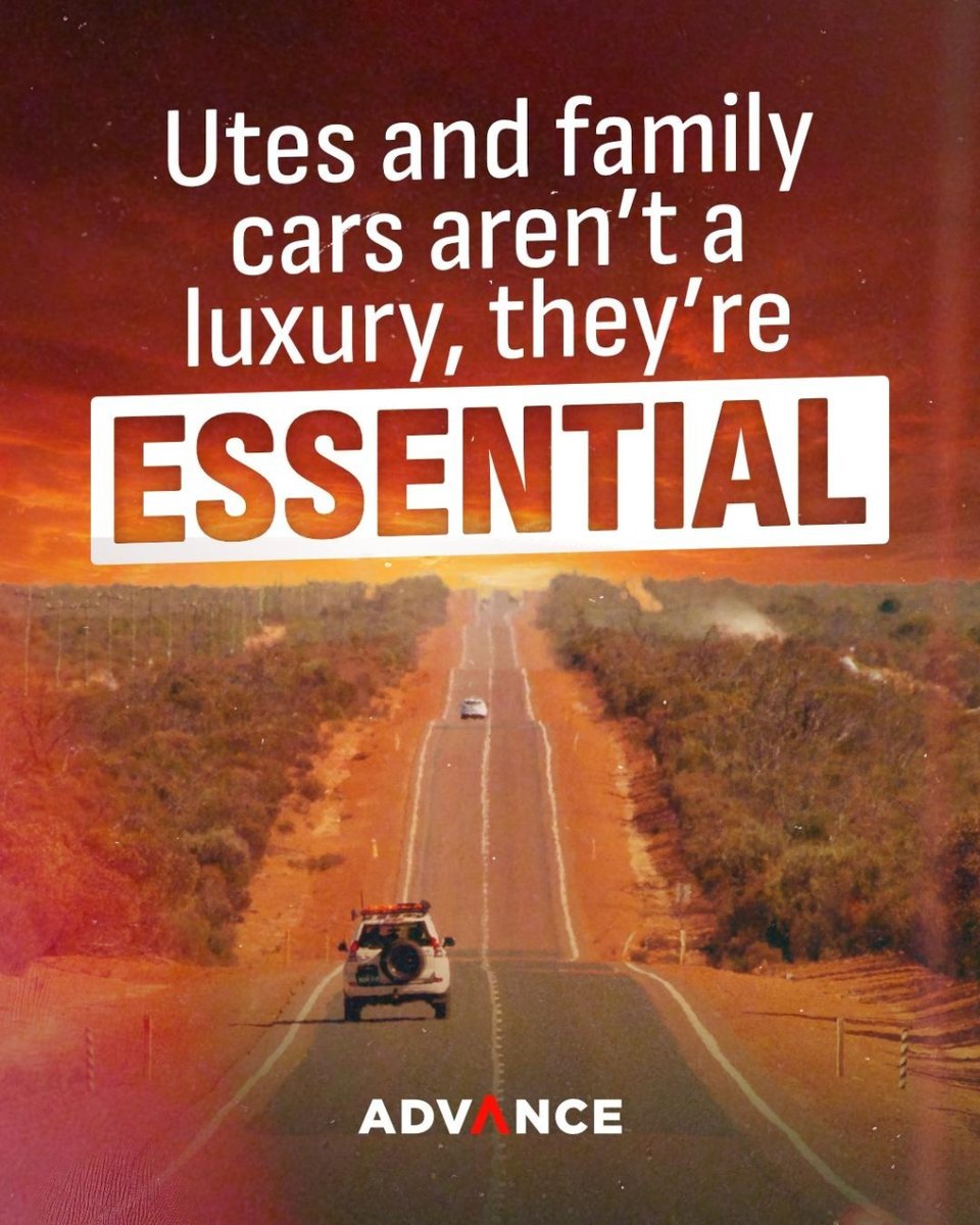 Albo and his inner city elites don't understand that for many Australians, utes and family cars aren't a luxury. They're essential!