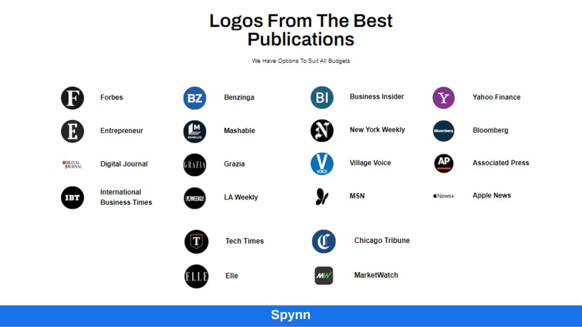 spynn_co's tweet image. 🌟 Boost your brand to the top just like #Dashdot with Spynn&apos;s guaranteed publicity! 

Featured on top news sites, their success is now recognized worldwide. 

Ready for the spotlight? 📩 DM us!