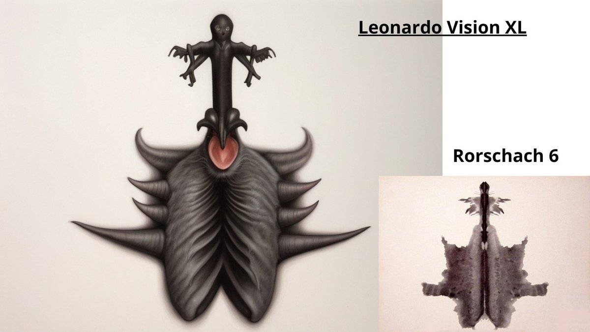 AIandCBm's tweet photo. I administered the Rorschach test to 7 image-generating AI
📍Protocol: Image insertion
📍Prompt: Show me in pictures what you see in this image
The results are available on Youtube! 👇
https://t.co/FAt9txCb0z
#RorschachTestAI #AIPsychology #AIArt #AIandconcept #AIreadMe https://t.co/a0dhxYKxsJ