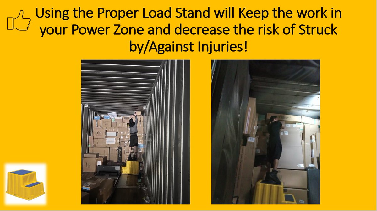 Lawnside Twilight reminds you to use your load stands to minimize the need for reaching! Always work in your PowerZone! <a href="/RobertCapone17/">Robert Capone</a> <a href="/tomperez225/">Tomas Perez</a> <a href="/kelly_gonter/">Kelly Gonter</a> <a href="/jackchud22/">Jack Chudzinski</a> <a href="/CarolBTome/">Carol Tomé</a> <a href="/RAYNEupSup/">Rayne</a> <a href="/RayBarczak/">RayBarczak</a> <a href="/Johnasaulino/">John Saulino</a> <a href="/LawnjOrepa/">Lawnside Division Safety</a> <a href="/kndragonfly/">Kim Newton</a> <a href="/DINAUPS1/">DINA@UPS</a> <a href="/UPSers/">UPSers</a>