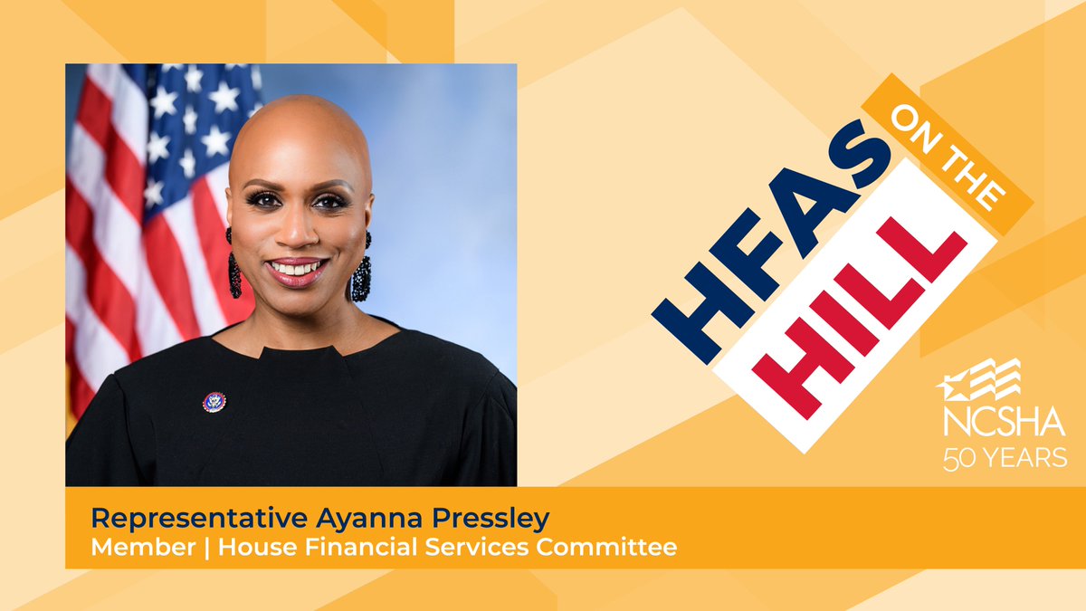 NCSHA Events (@ncshaevents) on Twitter photo NCSHA welcomed #Massachusetts' <a href="/RepPressley/">Congresswoman Ayanna Pressley</a> to #HFAsOnTheHill this week. Thank you for your leadership on #AffordableHousing, Congresswoman! NCSHA welcomed #Massachusetts' <a href="/RepPressley/">Congresswoman Ayanna Pressley</a> to #HFAsOnTheHill this week. Thank you for your leadership on #AffordableHousing, Congresswoman!