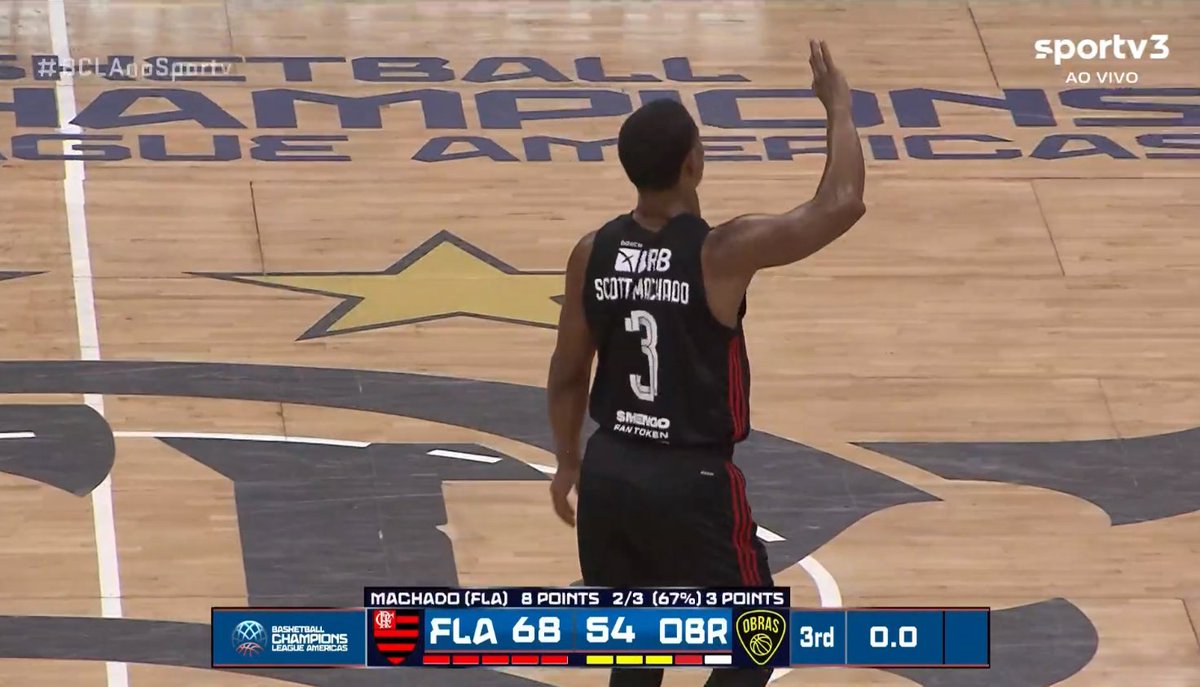 SCOTT MACHADO PRA TRÊS! 🏀🔥

#BCLANoSportv