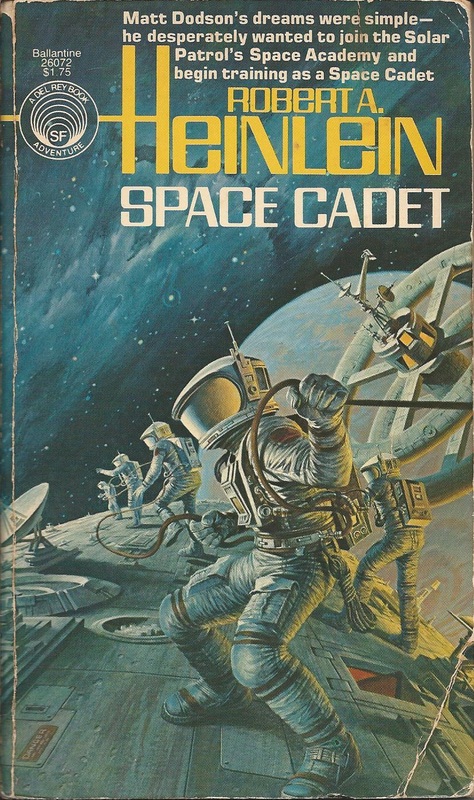 NeilWhitlow's tweet photo. @leherto @StonedNerd314 It blew my mind as a teenager.  I had read nearly all of Heinlein's juvenilles scifi adventures series by 1985, but strangely enough stumbled into Armor and read it before I looped back to "discover" Starship Troopers, Stranger in a Strange Land, Revolt in 2100, etc. https://t.co/0D3oOInKtI