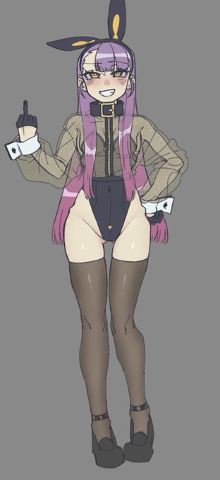 そだ、昨日バニーちゃんの衣装案考えてたんだ 