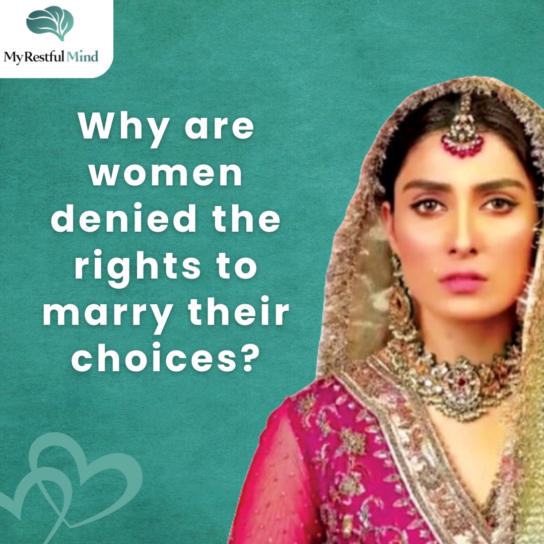 myrestfulmind's tweet photo. Women are often denied the right to marry their choice due to deep-rooted cultural norms and societal pressures. This reflects a wider issue of gender inequality, where women's autonomy and rights are compromised in favor of maintaining traditional values.
#MentalHealthAwareness https://t.co/jq4lL0TB92