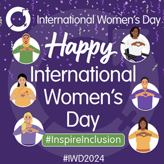 Happy International Women's Day #IWD2024 Today we reflect on progress towards gender equality & addressing & preventing gender-based violence & the tireless work of many, internationally, in these endeavours We celebrate but also look ahead on work to do #InspireInclusion