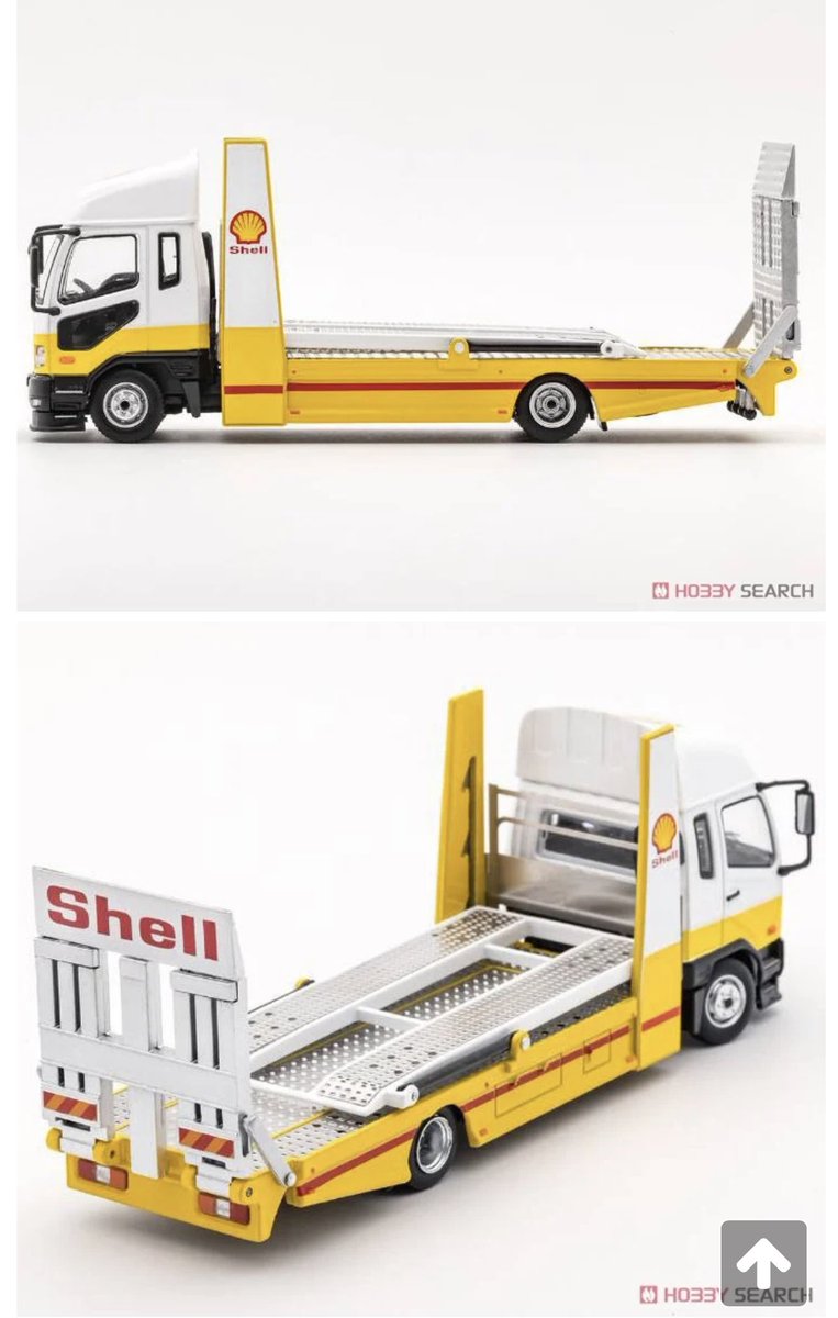 GCDから1/64三菱ふそうファイタートランスポーターのニューカラーが