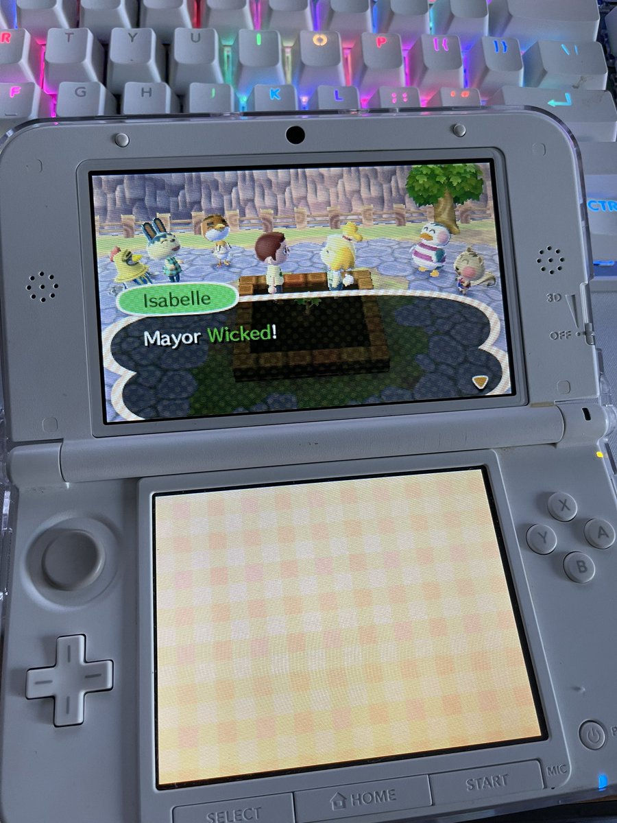 WickedJavaBean's tweet photo. Starting from scratch. I am Mayor Wicked from Villain Town.. forgot how fun this game is . #nook #AnimalCrossing #gaymer https://t.co/RS9AeajUGG