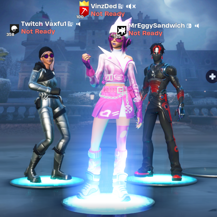 VinzDed's tweet image. We made it, guys! It took a bit, but we finally hit level 100 around 9:30 this morning. Thanks to everyone who tuned in, and a special thanks to these two for helping me finish it up😁

Here&apos;s to the next season! 🎉

#fortnite #fortniteclips #twitch #gaming