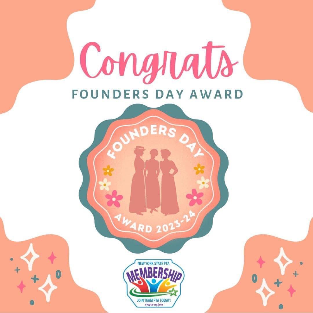 Post Road PTA (@postroadpta) on Twitter photo We are excited to announce that we have received a Founder Day Award from <a href="/NYSPTA/">NYS PTA</a> for signing up over 10 new members to the PTA in the month of Feb! Our PTA membership is growing, come join us! <a href="/postroadschool/">Post Road School</a> <a href="/RSpedafino/">Mr. Spedafino</a> <a href="/DrJosephRicca/">WPCSDSuper</a> <a href="/PRlibrarylady/">Post Road Library Media Center</a> We are excited to announce that we have received a Founder Day Award from <a href="/NYSPTA/">NYS PTA</a> for signing up over 10 new members to the PTA in the month of Feb! Our PTA membership is growing, come join us! <a href="/postroadschool/">Post Road School</a> <a href="/RSpedafino/">Mr. Spedafino</a> <a href="/DrJosephRicca/">WPCSDSuper</a> <a href="/PRlibrarylady/">Post Road Library Media Center</a>