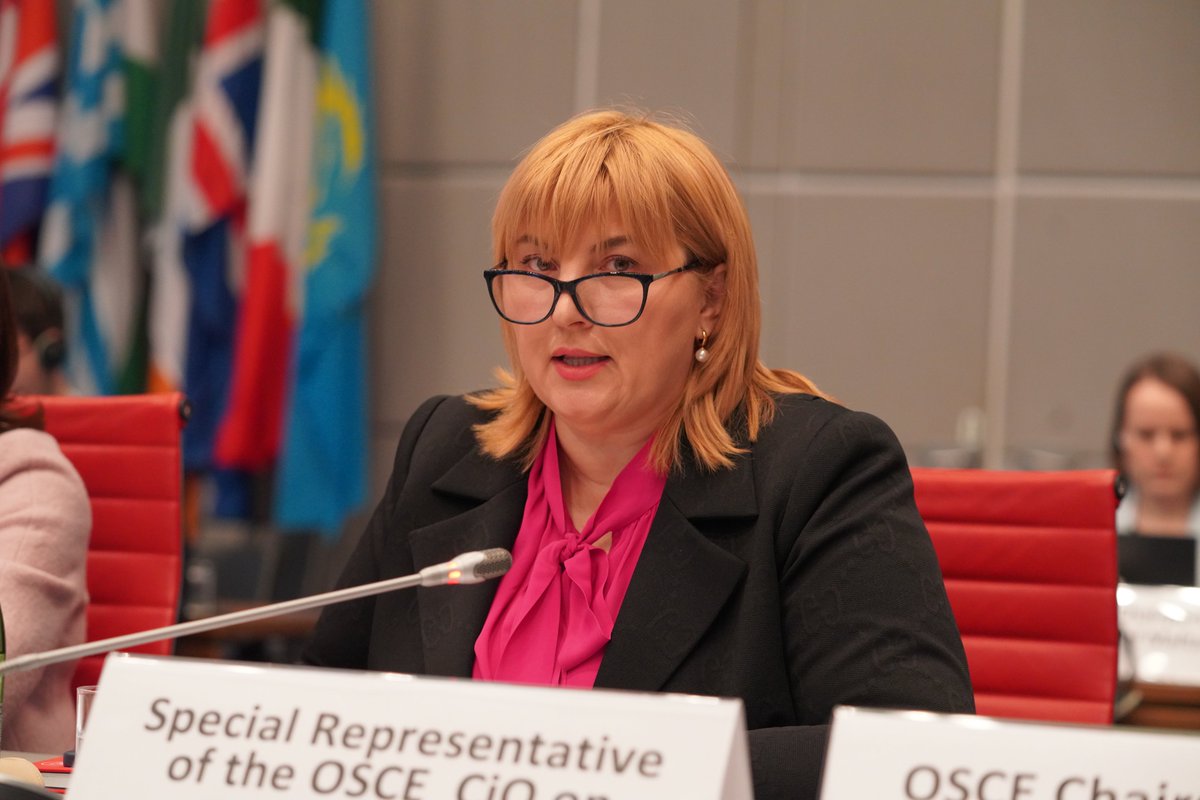 On the occasion of #InternationalWomensDay2024, I convey a message of solidarity to all women affected by war, conflicts, poverty, and injustice: You are not alone in this fight. We stand united with you!  @OSCEMT24 
#GenderEquality  @WomenEmpowerment