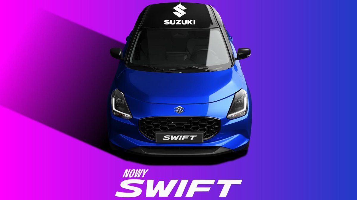 Zaczynamy odliczać tygodnie do polskiej premiery nowego Swifta… #SUZUKI #SWIFT #NewCar #SuzukiPolska