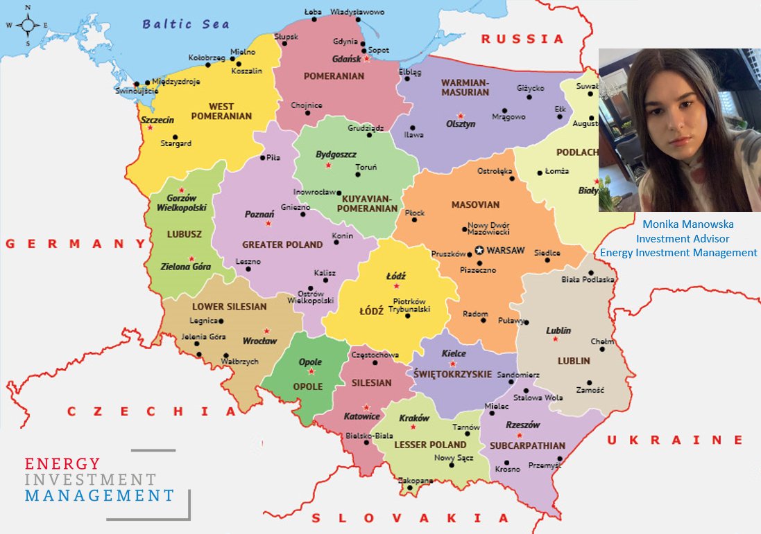 ENERGY INVESTMENT MANAGEMENT EXPANDING IN POLAND – Monika Manowska joint <a href="/EnergyInvestMgt/">Energy Investment Management BV</a> as an investment advisor and manager European Energy Transition Network – East meets West. Info: <a href="/LeonPulles/">Leon Pulles</a>
#European #EnergyTransition #Poland #Business #Entrepreneurship #EastmeetsWest