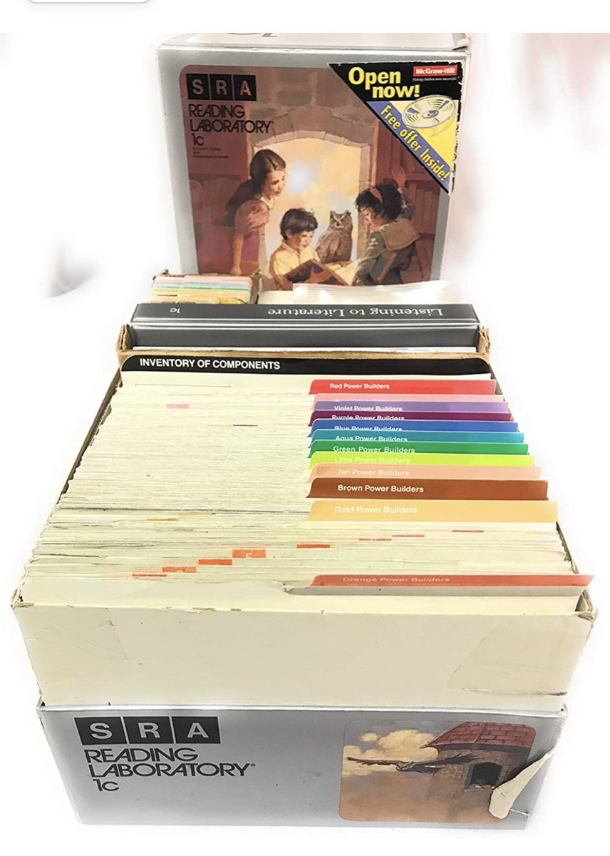 Do you remember the SRA Laboratory box cards?