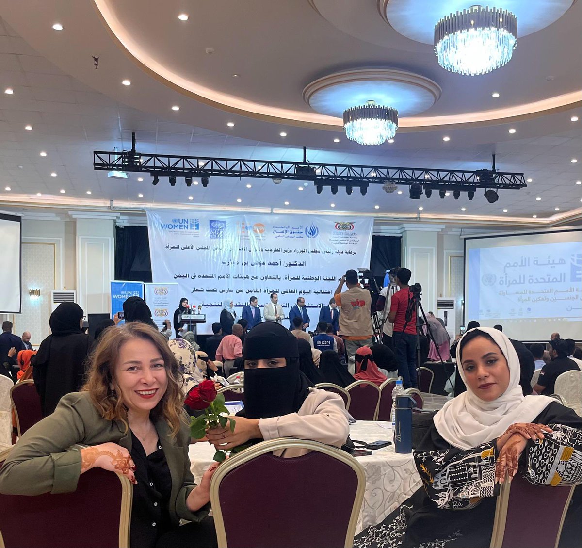 YousraAljake's tweet photo. Our participation today in the event held by the National Committee for Women on the occasion of #International_Womens_Day 🤍 https://t.co/dl31xUaBBI